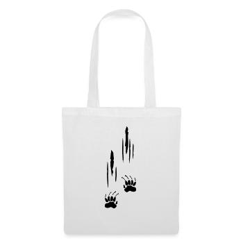 Scratches, Claws - Tote Bag - white - Front