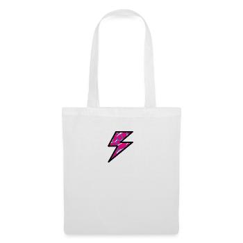 Lightning giraffe spots 3D anaglyph _outline black - Tote Bag - white - Front