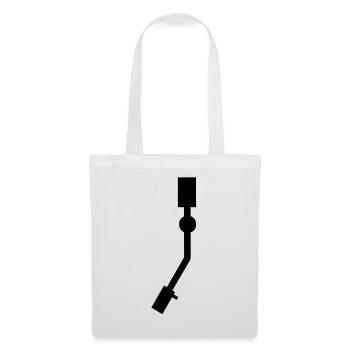 Platine aiguille - Sac en tissu - blanc - Devant
