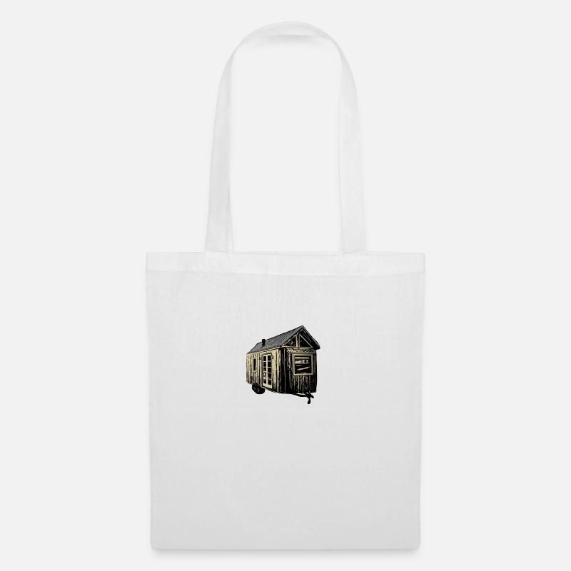 Tiny House - Tote Bag - white