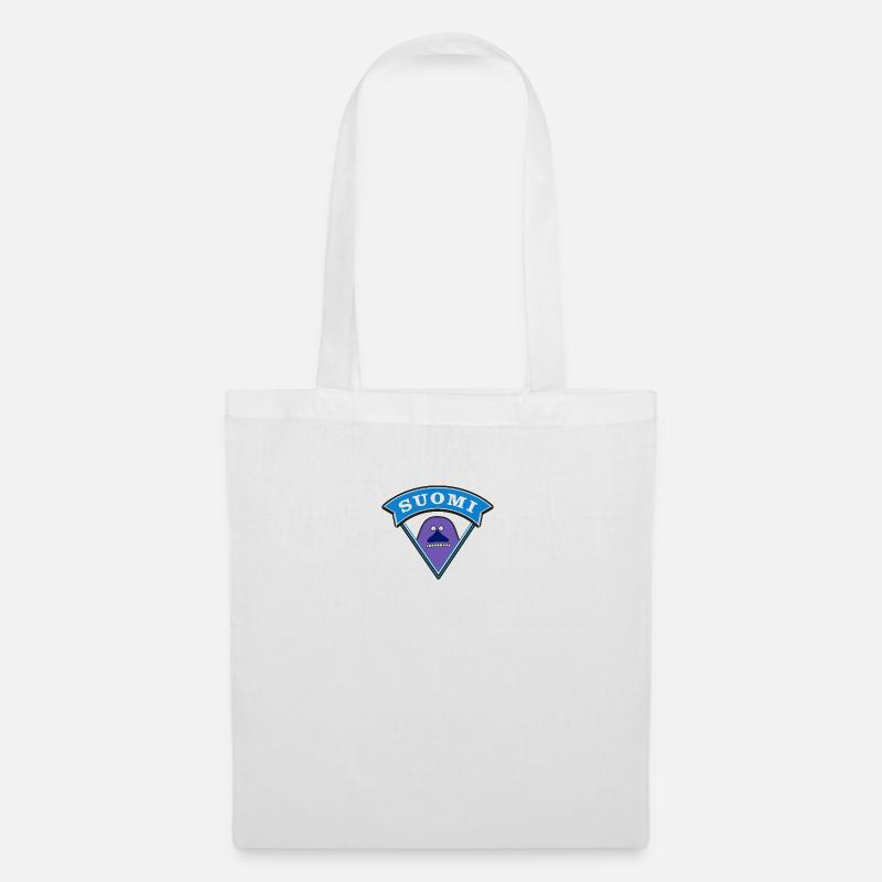 "Suomi" - Sac en tissu - blanc