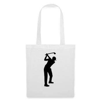 Golf player - Tote Bag - white - Front