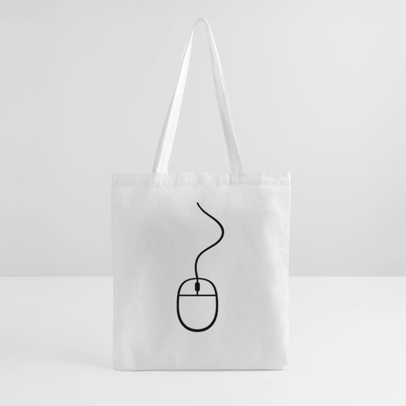 control mouse click computer cable pc computer onl Tote Bag