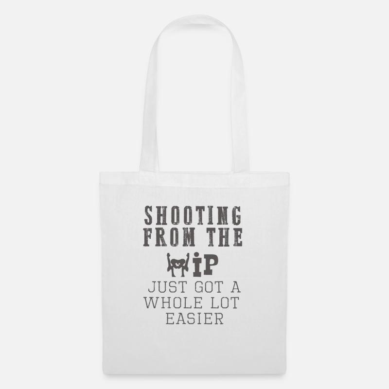 Top Fun Hip replacement shooting from the hip - Tote Bag - white