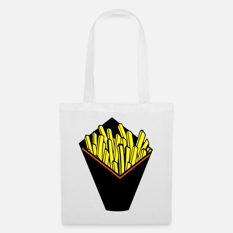 CORNET DE FRITE - Sac en tissu - blanc