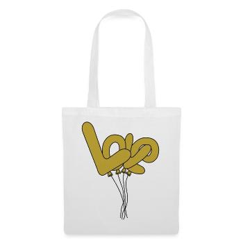 Balloon Love - Tote Bag - white - Front