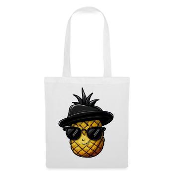 Pineapple Gangster Mafia Kawaii - Tote Bag - white - Front