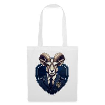 Police Capricorne - Sac en tissu - blanc - Devant
