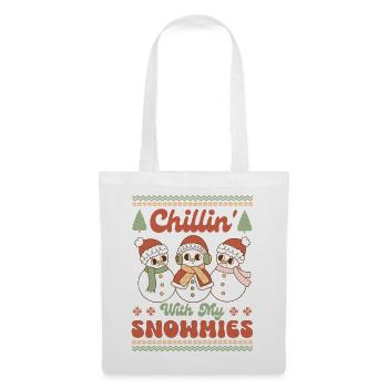 Pull de Noël moche - Sac en tissu - blanc - Devant