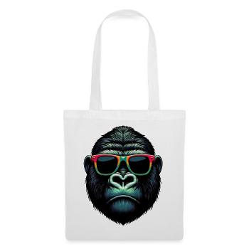 Gorilla - Tote Bag - white - Front