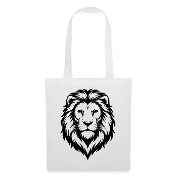 Lion Design Illustration - Tote Bag - white - Front