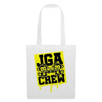 Jga Crew Junggesellen Affe - Stoffbeutel - Weiß - Vorne