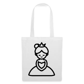 princess - Tote Bag - white - Front