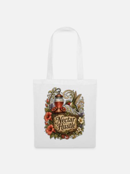 Nectar Hustle - Stoffbeutel - Weiß