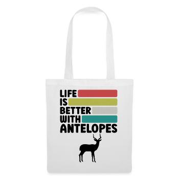 Antelope Humor Safari Africa - Tote Bag - white - Front