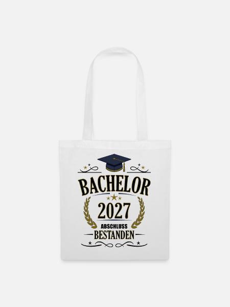 Bachelor 2027 - Stoffbeutel - Weiß