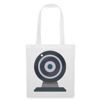 Webcam - Stoffbeutel - Weiß - Vorne
