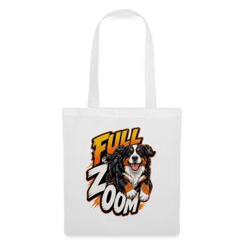 Berner Sennenhund - Stoffbeutel - Weiß - Vorne