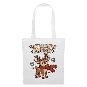 Tiny Reindeer Energy - Stoffbeutel - Weiß - Vorne