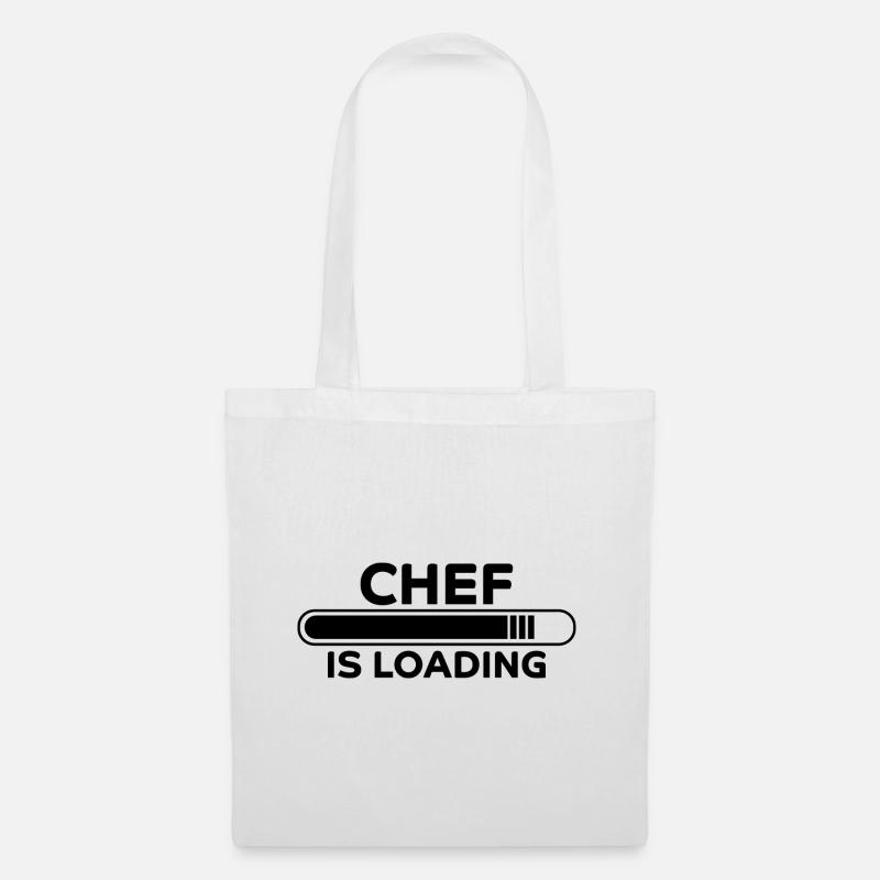 Chef Spruch Beruf Kollegen Lustiges Chef Geschenk - Stoffbeutel - Weiß