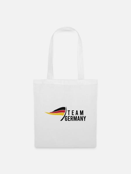 Team Germany - Stoffbeutel - Weiß