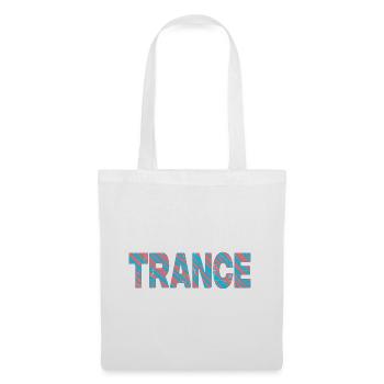Trance Musik Trippy | Erbauliche Goa Psychedelic - Stoffbeutel - Weiß - Vorne