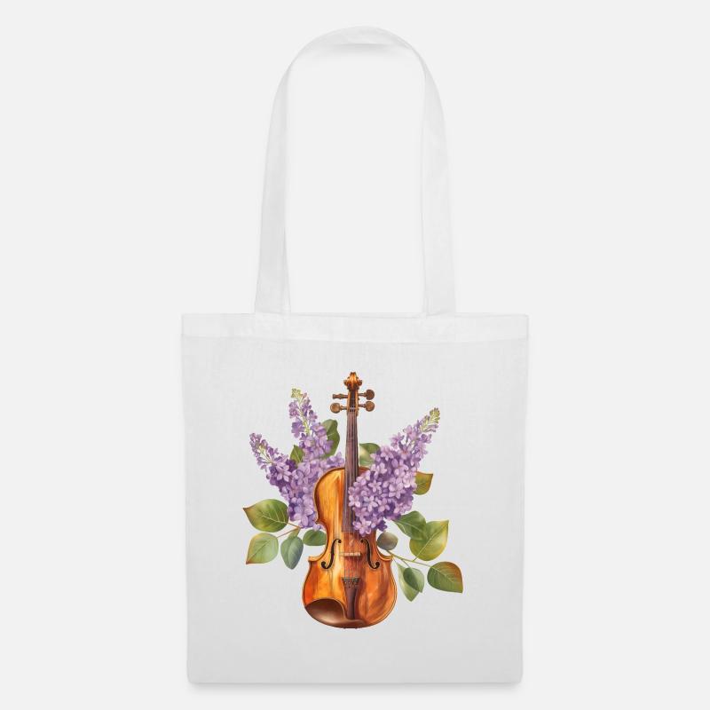 Violon Violon - Sac en tissu - blanc