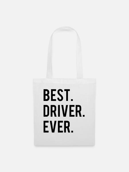 Best Driver Ever - Tote Bag - white