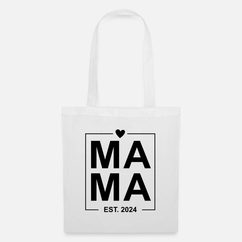 Mama Est 2024 - Stoffbeutel - Weiß