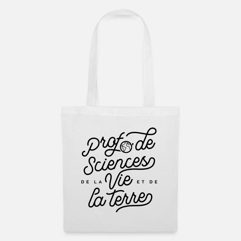 Prof de sciences de la vie et de la terre - Sac en tissu - blanc