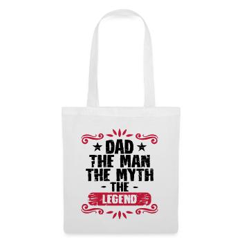 Papa radicalement pères miyth l'homme - Sac en tissu - blanc - Devant