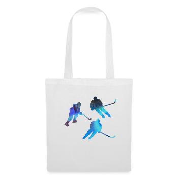 Eiskockey, Hockey, Graffi, bunt - Tote Bag - white - Front