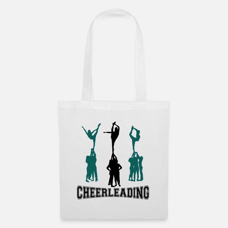 Cheerleading, Cheerleader - Stoffbeutel - Weiß
