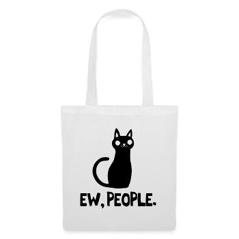 Ew People Katzenliebhaber - Stoffbeutel - Weiß - Vorne