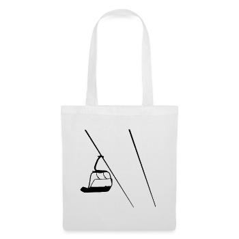 Chairlift - Retro - Tote Bag - white - Front