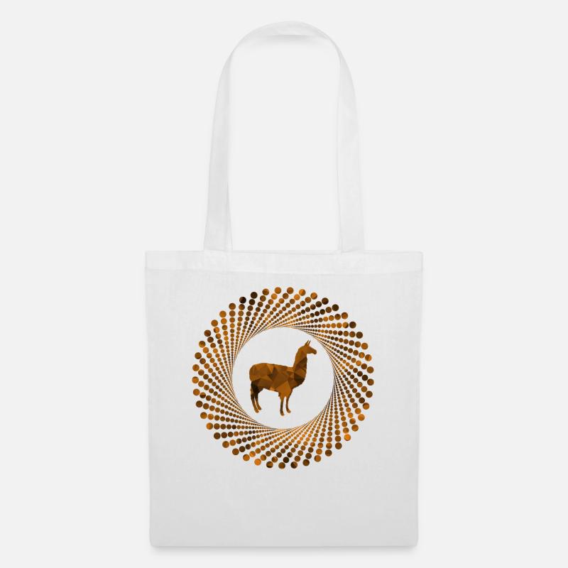 Llama - Stoffbeutel - Weiß