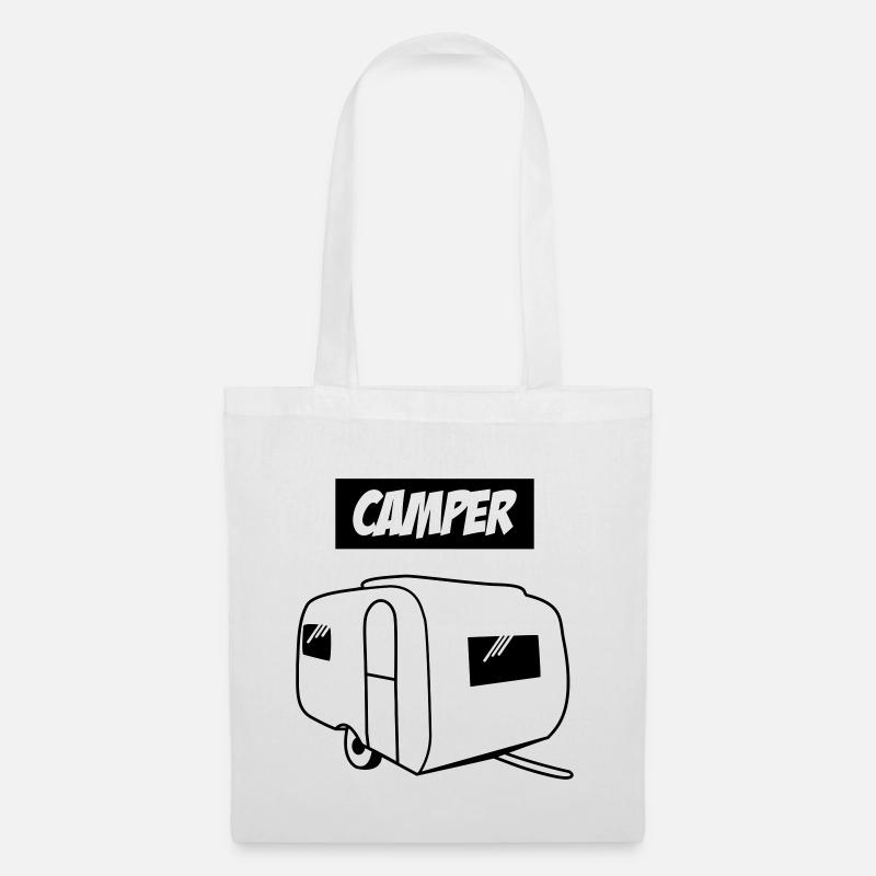 Camper - Stoffbeutel - Weiß