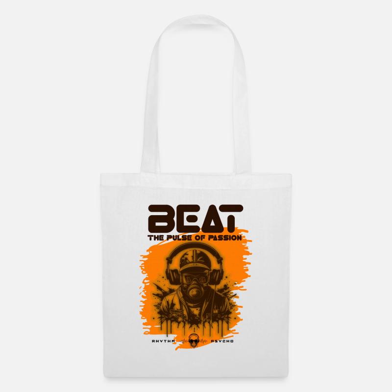 BEAT PASSION - Stoffbeutel - Weiß