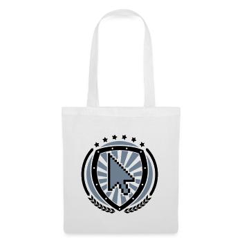 Mouse Cursor Emblem - Tote Bag - white - Front