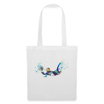 volley-ball, volley-ball, beachball,graffiti - Sac en tissu - blanc - Devant