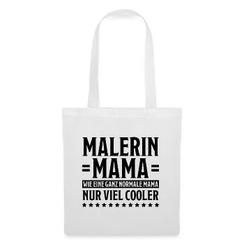 Malerin Spruch Malermeister Beruf Malerin Geschenk - Stoffbeutel - Weiß - Vorne