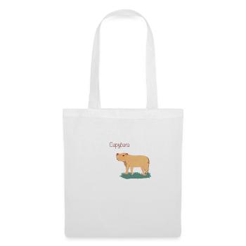 Capybara - Stoffbeutel - Weiß - Vorne