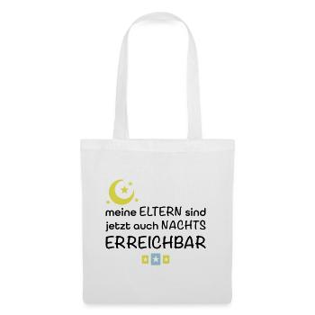 lustige Babysprüche - Stoffbeutel - Weiß - Vorne