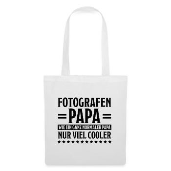 Fotograf Lustiger Spruch Beruf Fotografen Geschenk - Stoffbeutel - Weiß - Vorne