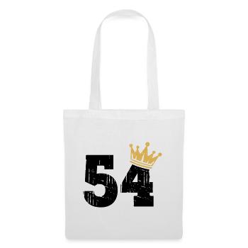 54 Crown 54th Birthday 54 years old - Tote Bag - white - Front