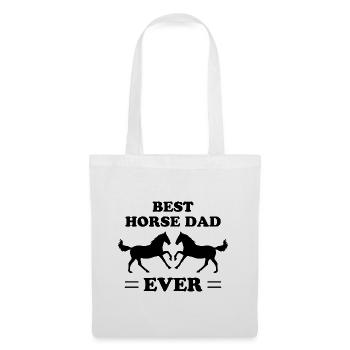 Best Horse Dad Ever Horse Riding Rider Gift - Tote Bag - white - Front