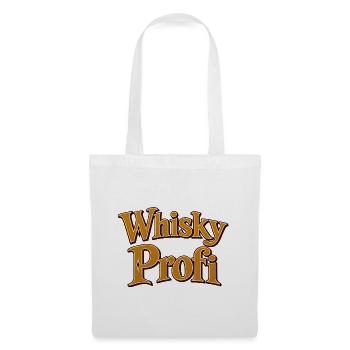 Whisky Profi - Stoffbeutel - Weiß - Vorne