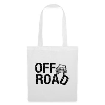 Offroad T-shirt 4x4 - Dark & Dirty - Sac en tissu - blanc - Devant
