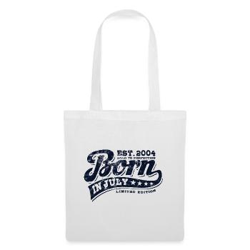 Born in July 2004 - Birthday - Gift - Tote Bag - white - Front