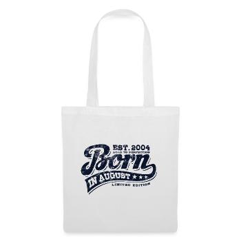 Born in August 2004 - Birthday - Gift - Tote Bag - white - Front